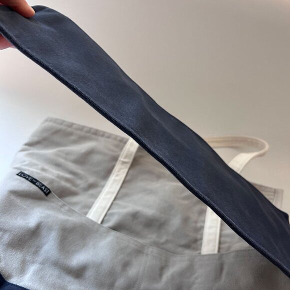 Love thy Beast Canvas Pet Tote, Grey/Navy - Picture 11 of 11
